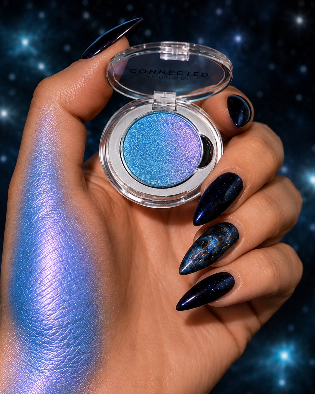 Static Frequency - Duochrome Eyeshadow Pressed Pigment Blue