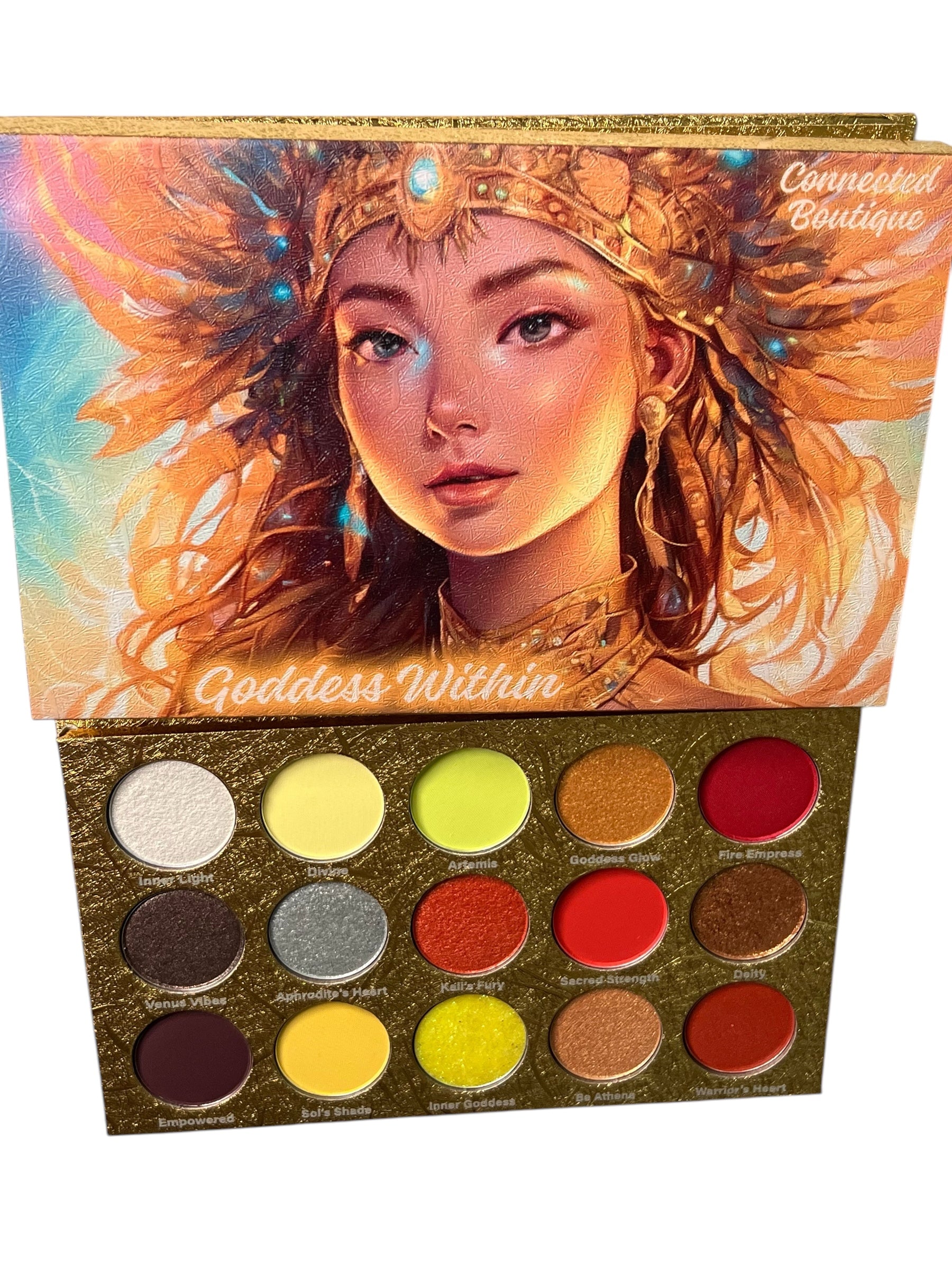 “Goddess Within” 15 shade eyeshadow palette