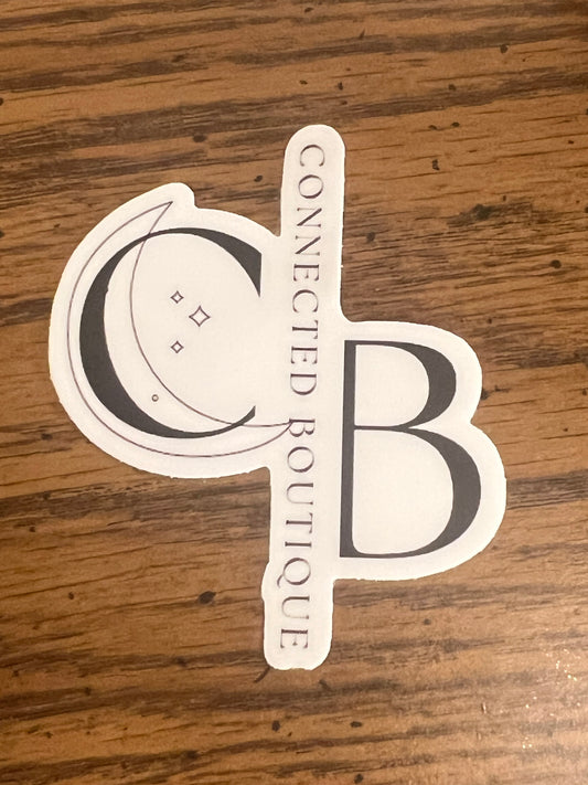 Connected Boutique Moon Sticker