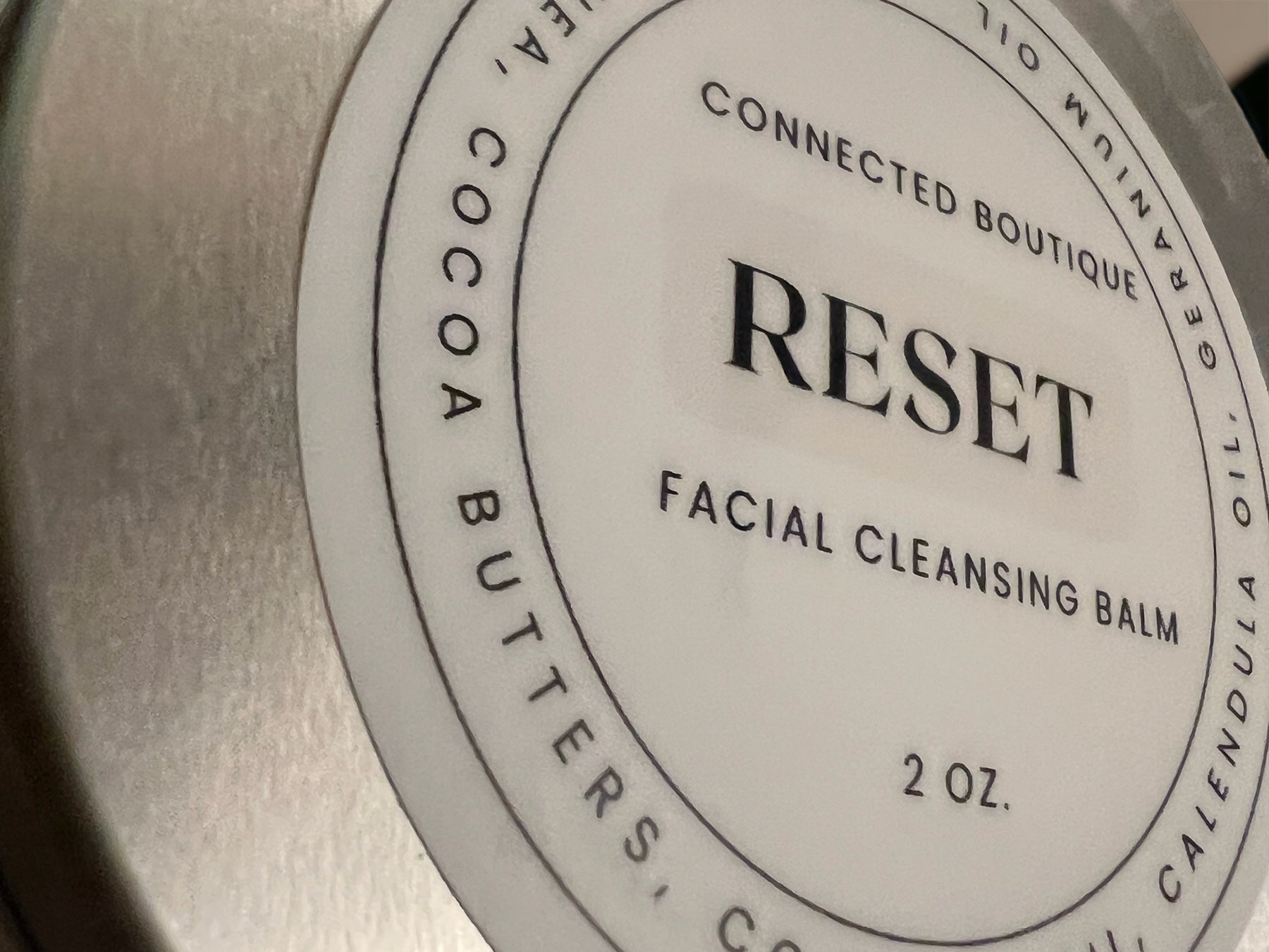 Reset - Facial Cleansing Balm to remove oil, dirt, makeup and the impurities of the day