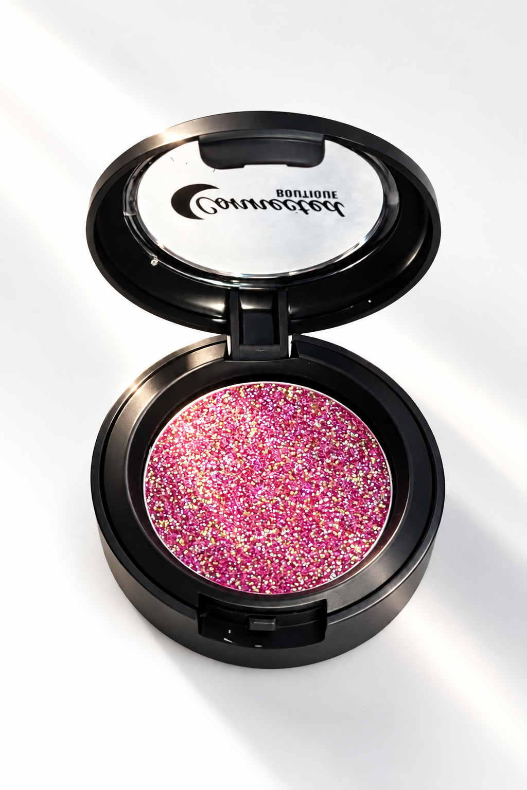 Heartfelt Pink Duochrome Glitter Eyeshadow – Soft Shift Sparkle