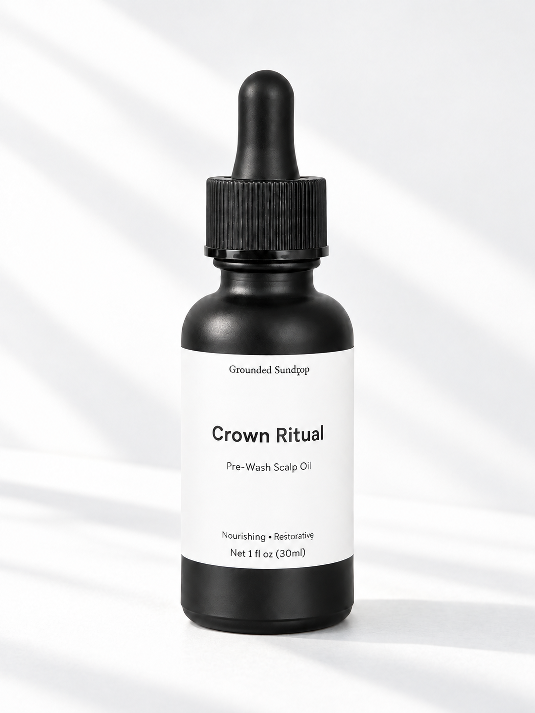 Crown Ritual Pre-Wash Scalp Oil Nourishing Botanical Hair & Scalp Treatment