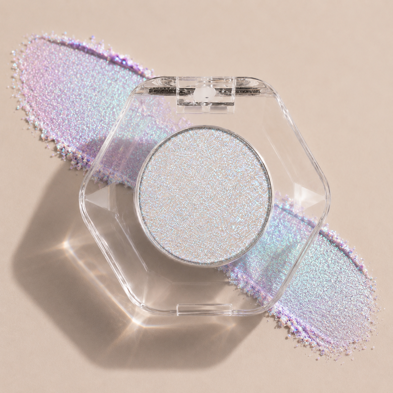 Higher Love Duochrome Eyeshadow Iridescent Lavender Blue Pressed Pigment