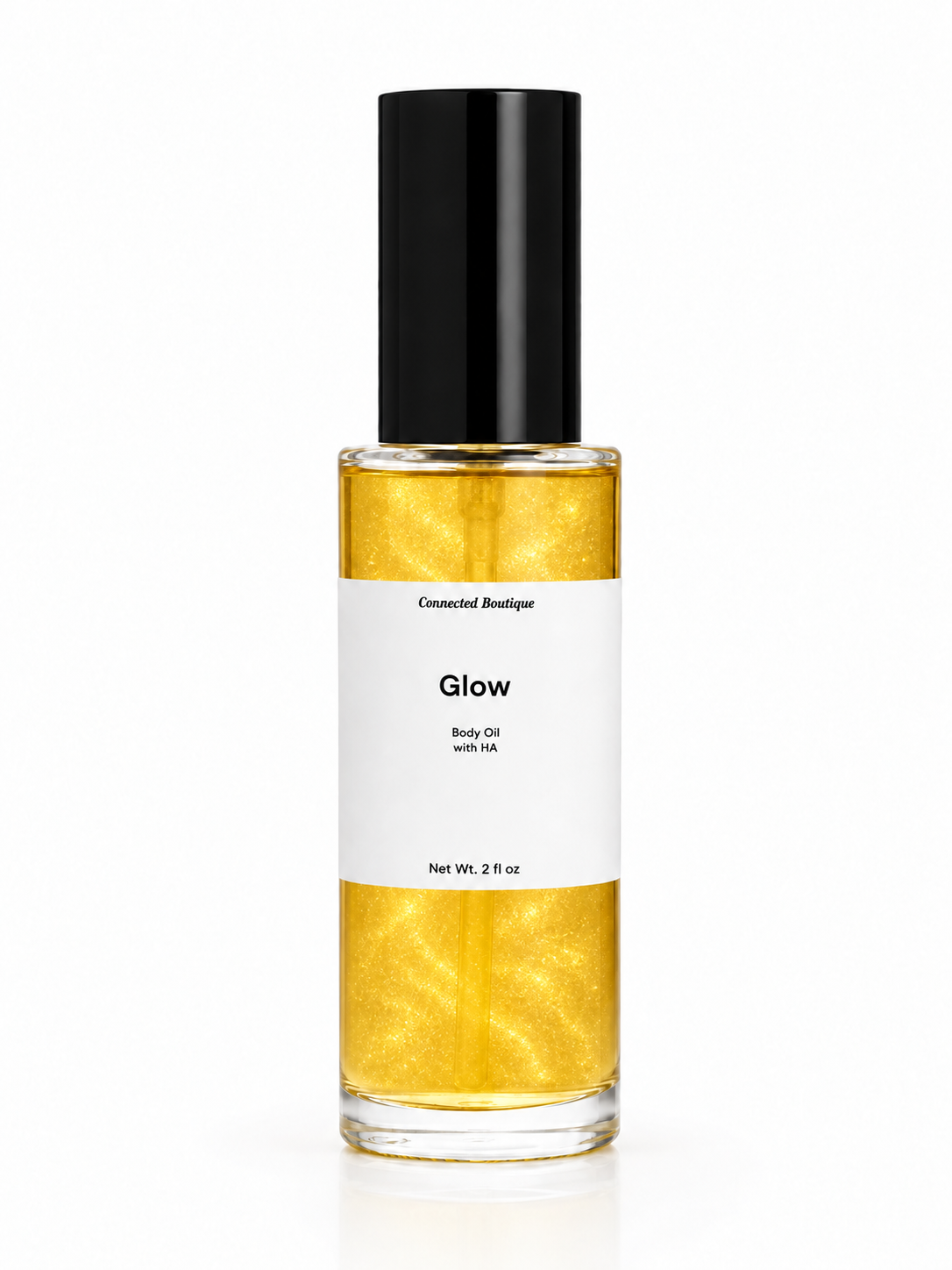 Dry Body Oil Perfume – Hydrating Glow Body Oil - Heavenly - with Shimmer