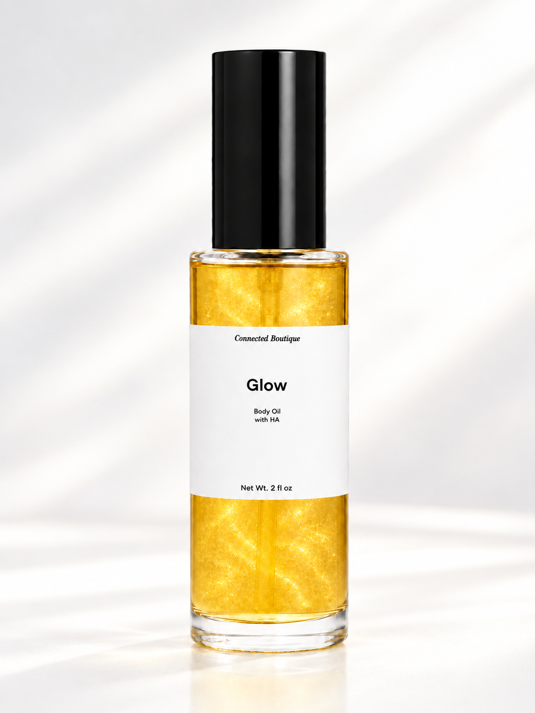 Dry Body Oil Perfume – Hydrating Glow Body Oil - Heavenly - with Shimmer