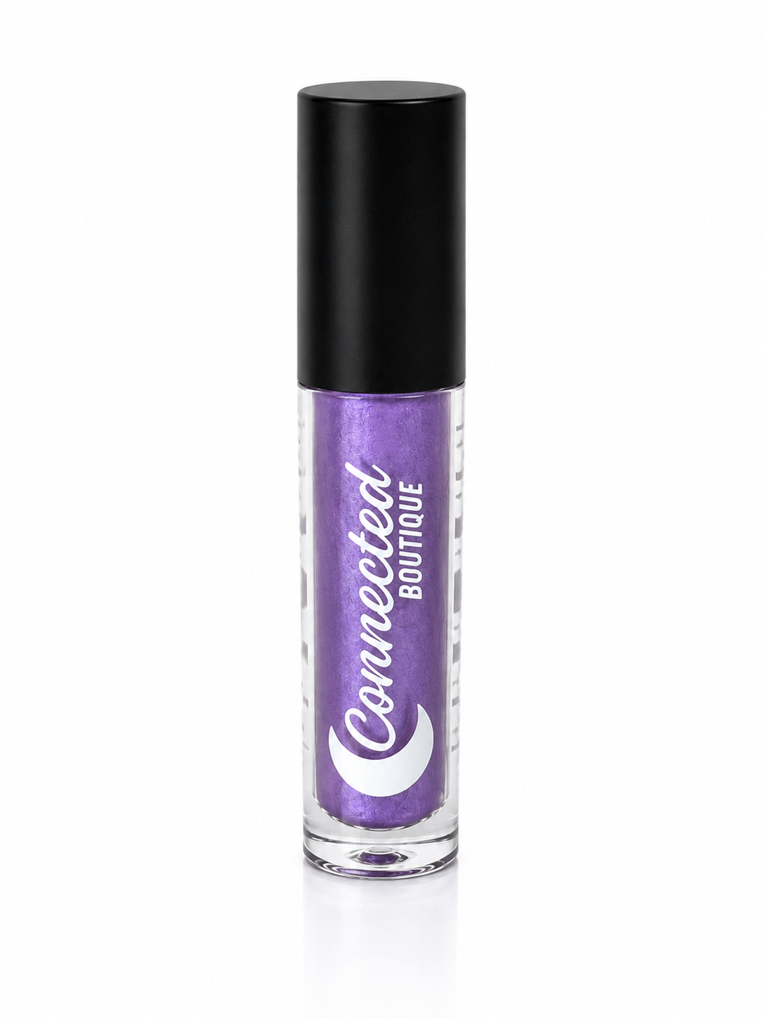 Aligned hydrating lip gloss metallic purple