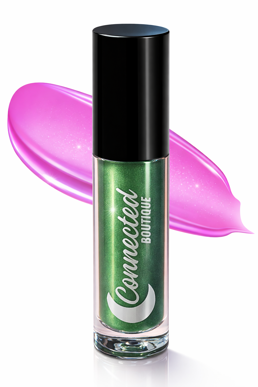 Sweet Rind color changing lip stain with glossy finish and watermelon-inspired pink stain, long-lasting hydrating formula for soft smooth lips.