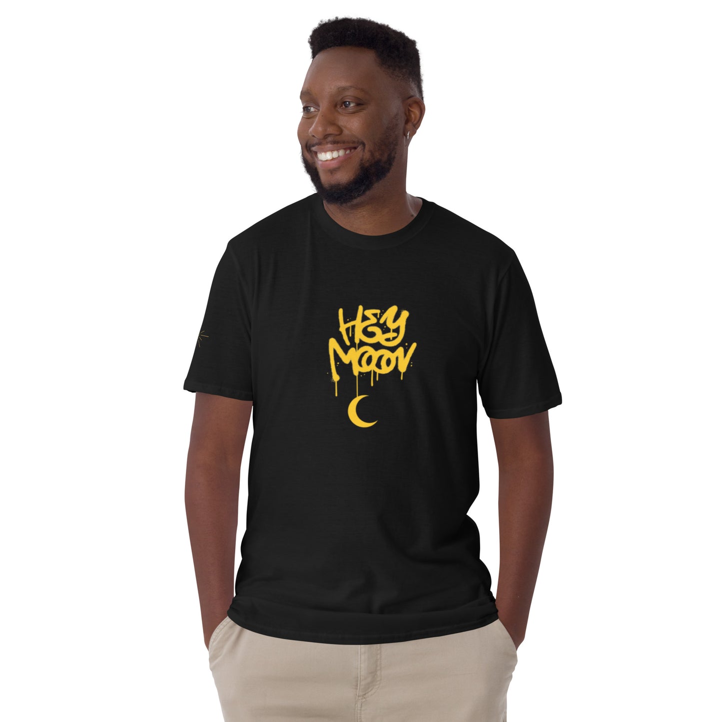 Hey Moon Short-Sleeve Unisex Gender Neutral T-Shirt