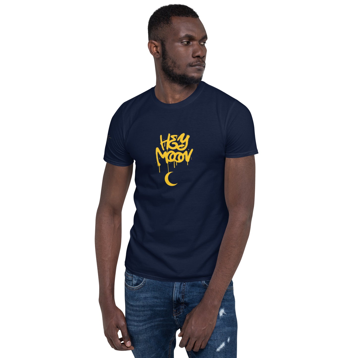 Hey Moon Short-Sleeve Unisex Gender Neutral T-Shirt