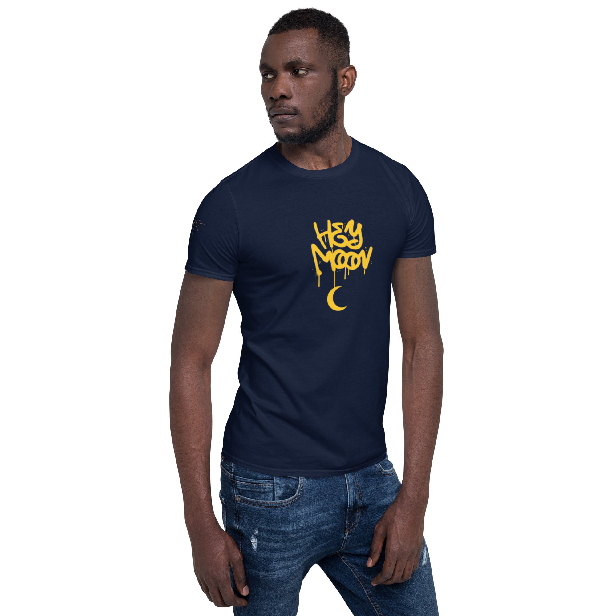 Hey Moon Short-Sleeve Unisex Gender Neutral T-Shirt