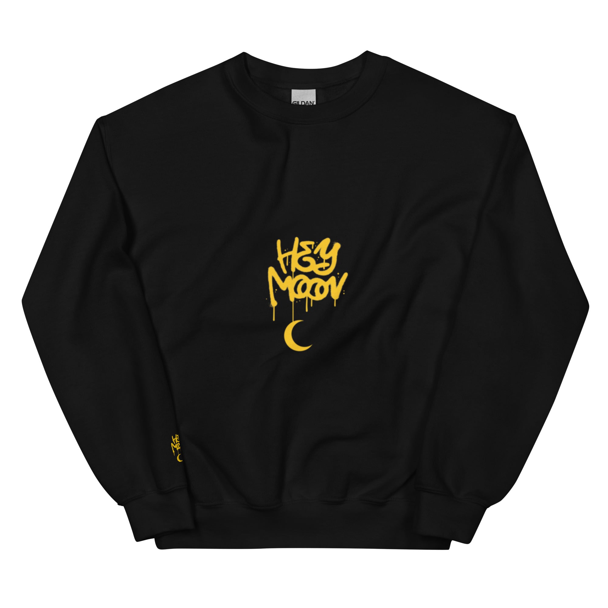 Hey Moon Crewneck Unisex Sweatshirt