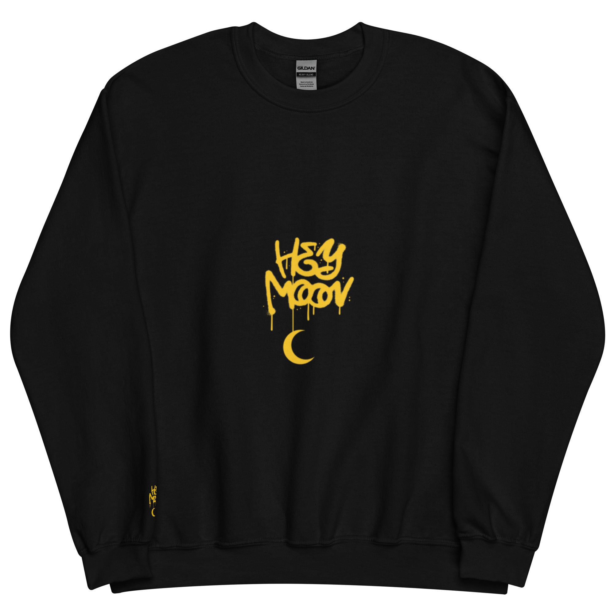 Hey Moon Crewneck Unisex Sweatshirt