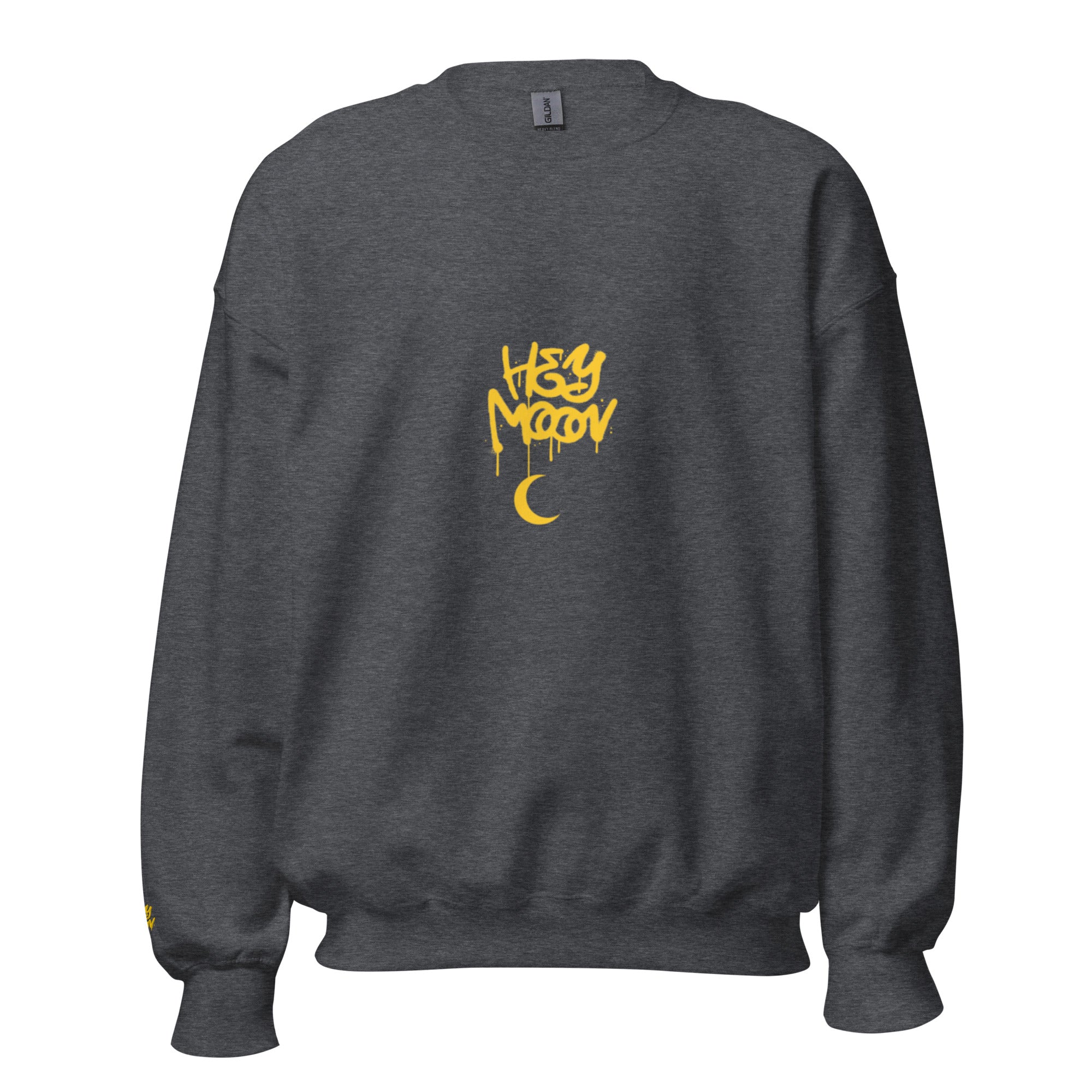 Hey Moon Crewneck Unisex Sweatshirt