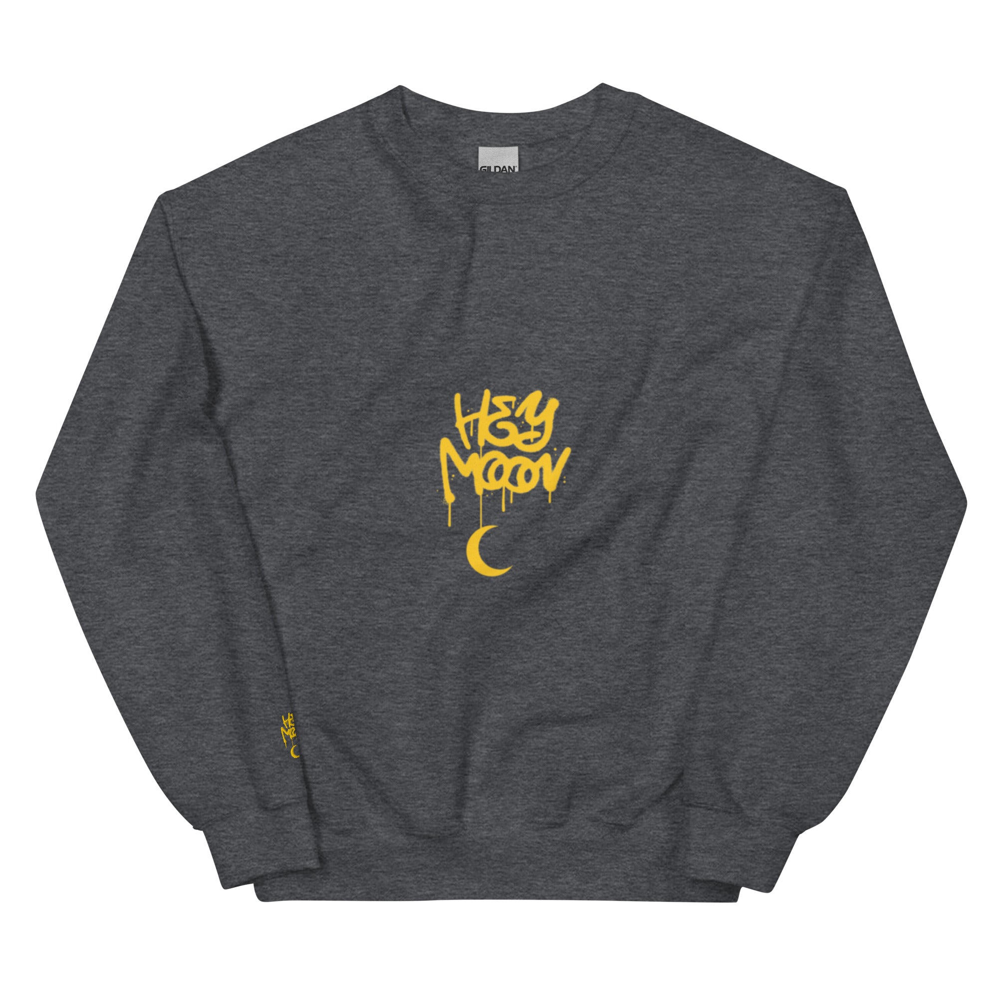 Hey Moon Crewneck Unisex Sweatshirt