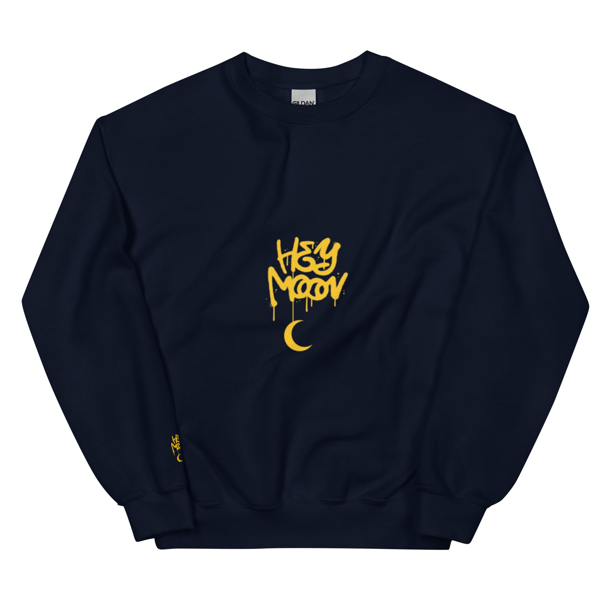 Hey Moon Crewneck Unisex Sweatshirt