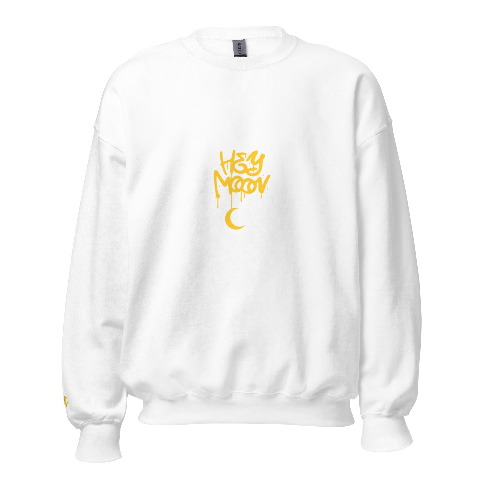 Hey Moon Crewneck Unisex Sweatshirt
