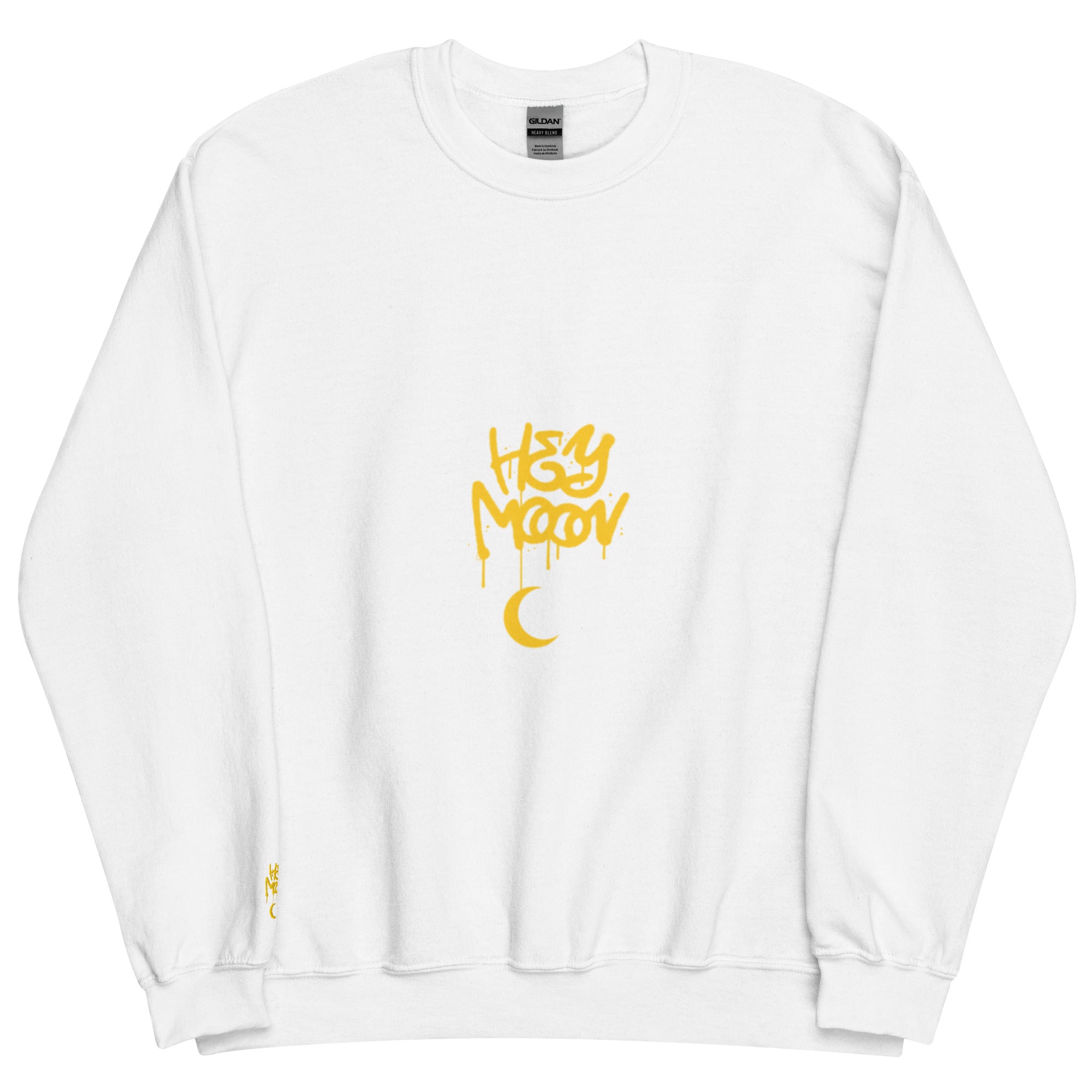Hey Moon Crewneck Unisex Sweatshirt