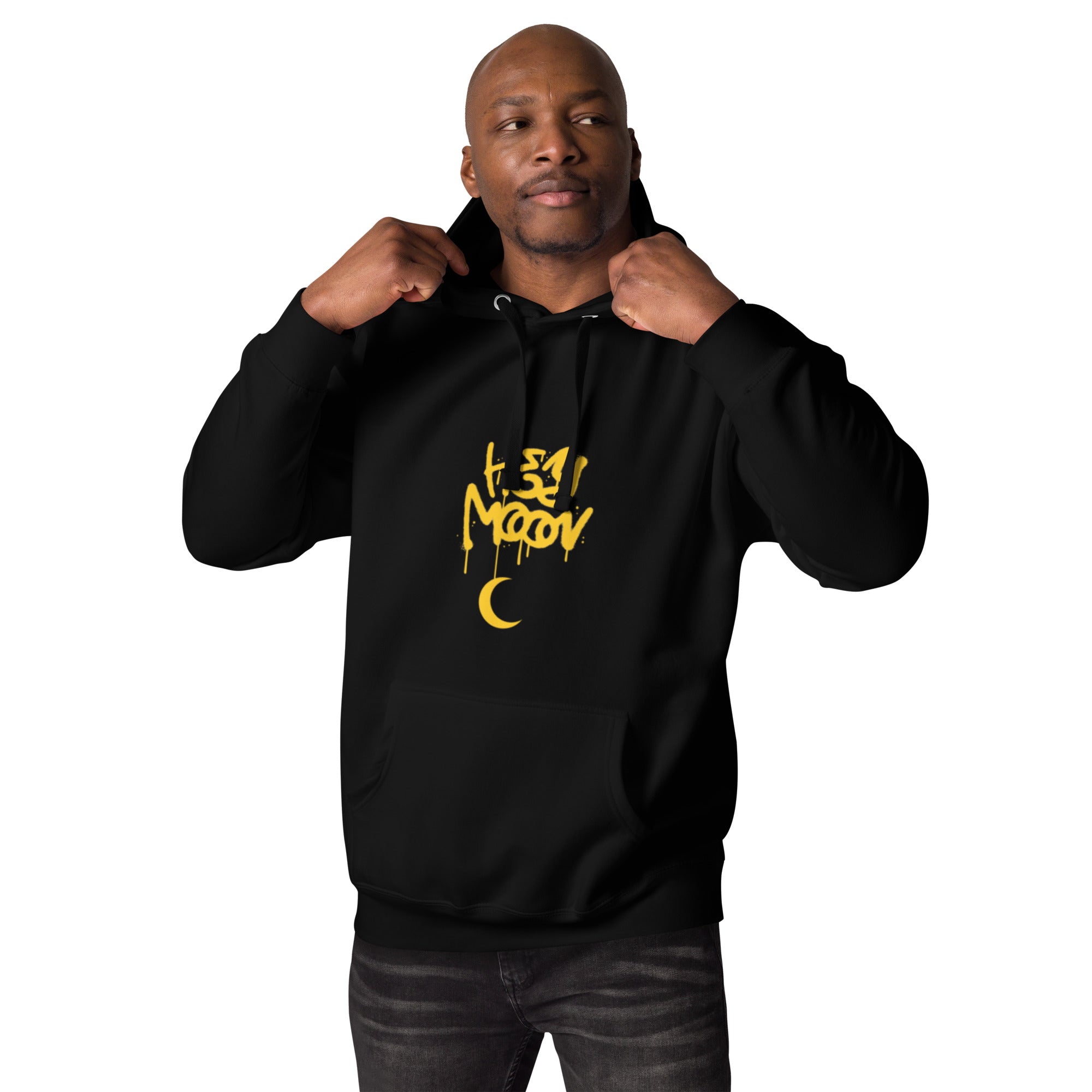 Hey Moon hoodie by Connected Fashion Co