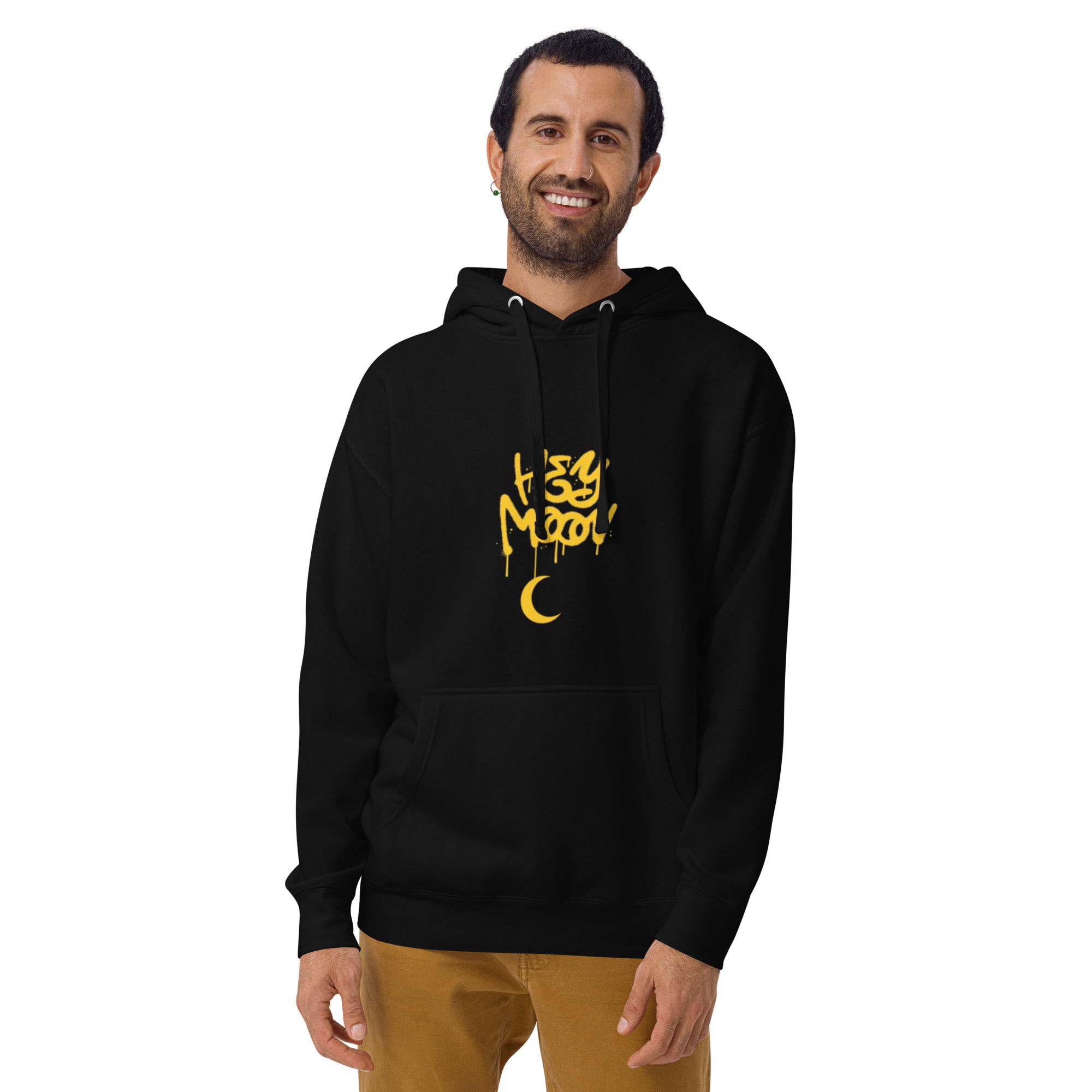 Hey Moon hoodie by Connected Fashion Co