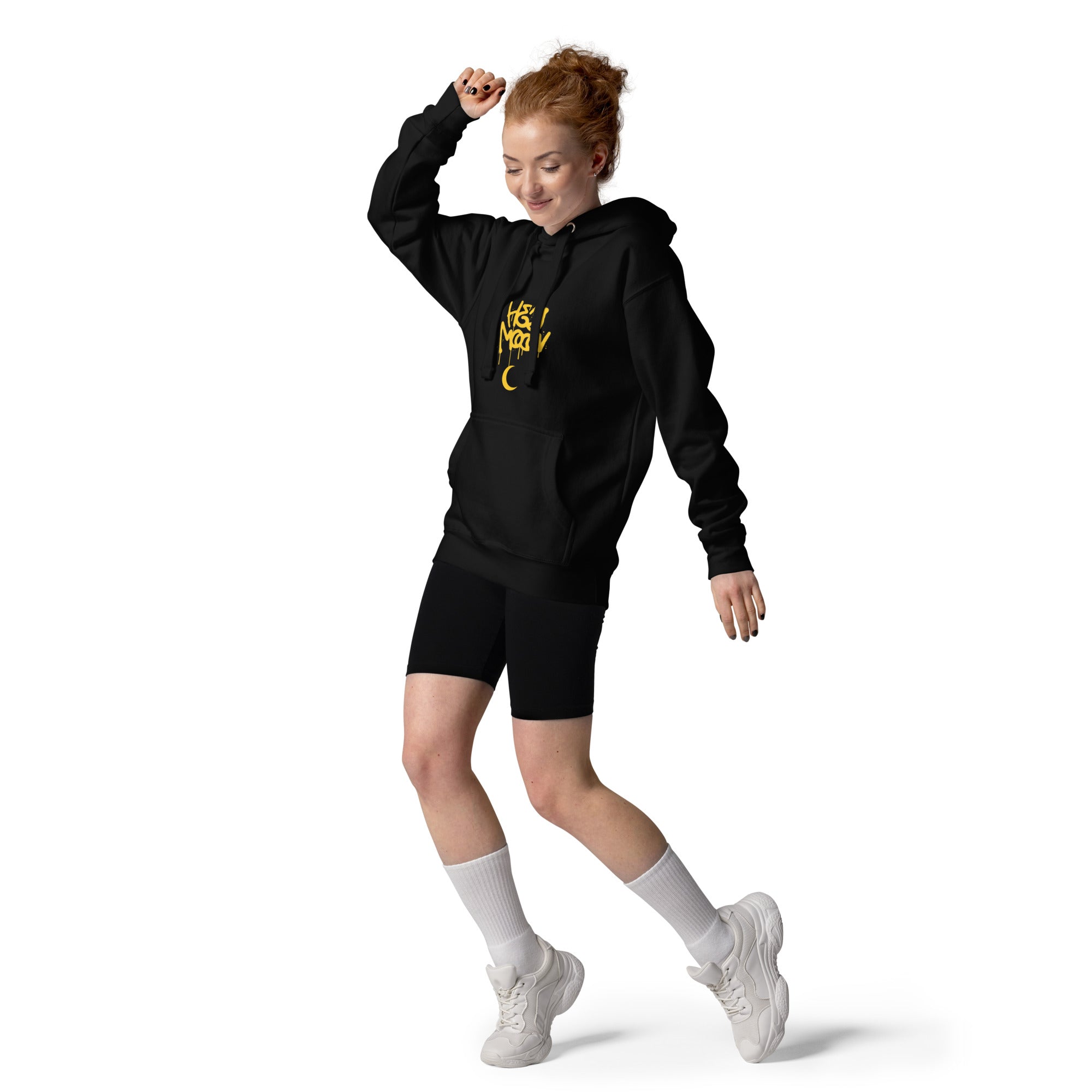 Hey Moon hoodie by Connected Fashion Co