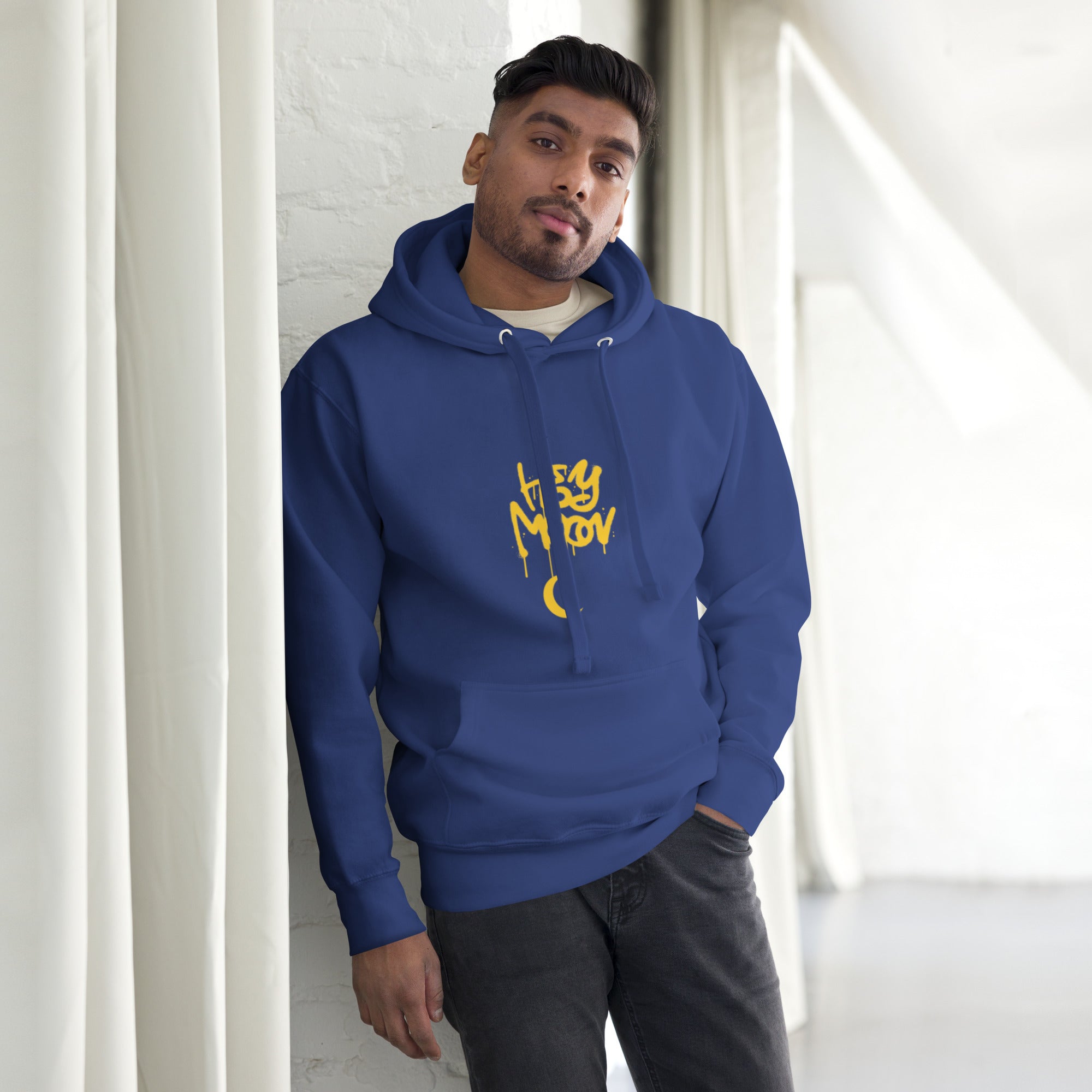 Hey Moon hoodie by Connected Fashion Co