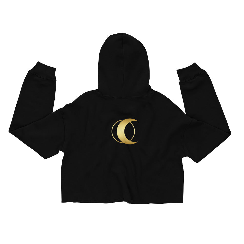 Hey Moon Women's Crop Hoodie