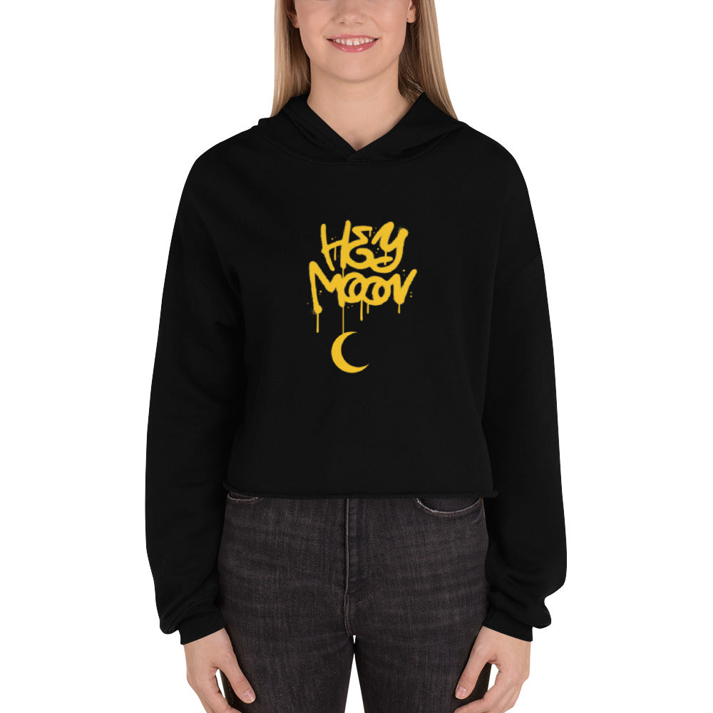 Hey Moon Women's Crop Hoodie