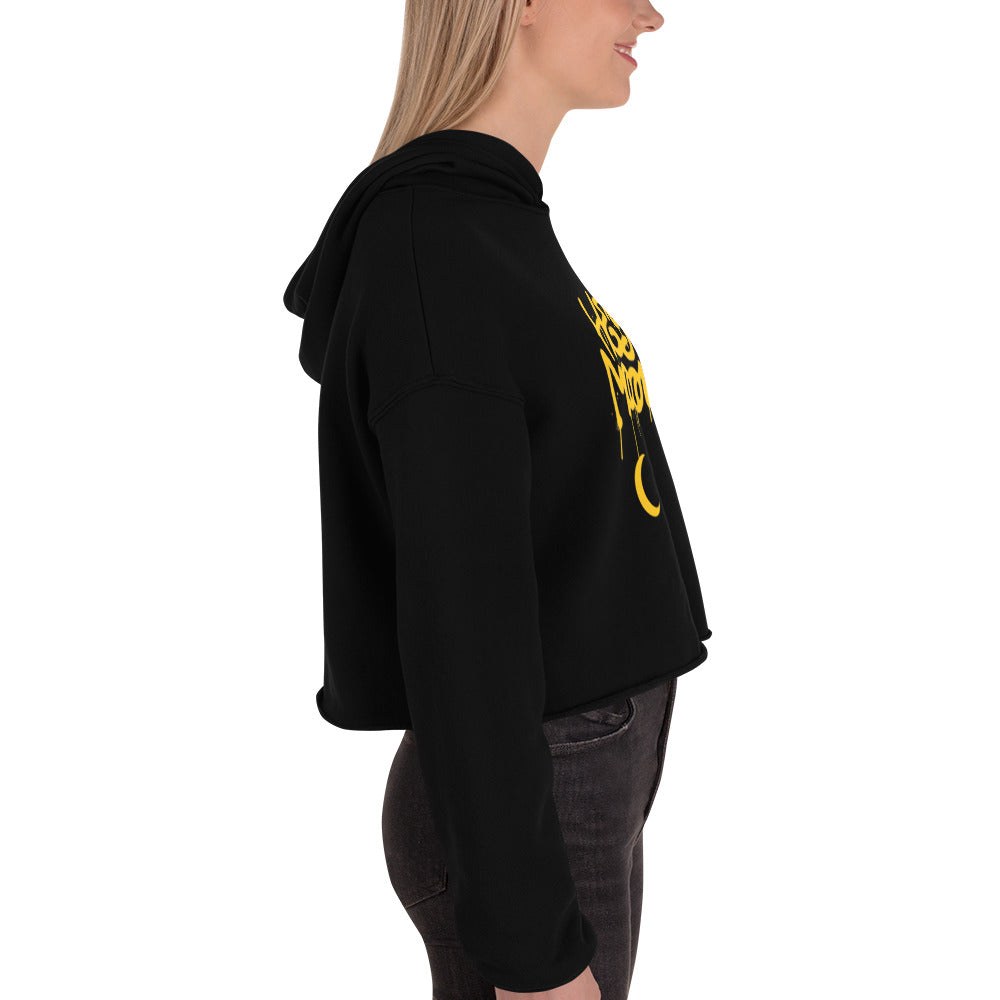 Hey Moon Women's Crop Hoodie